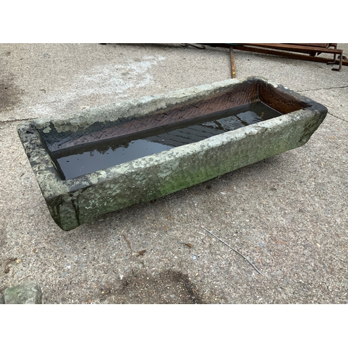 30C - Granite Trough - 110cm  Buyer to arrange collection and loading -