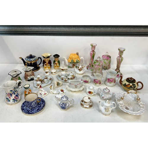 426 - Toby Jugs and Miniature China etc