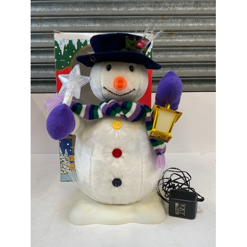 788 - Fibre Optic Snowman