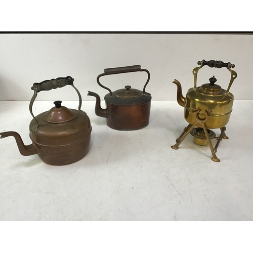 927 - Spirit and Copper Kettles