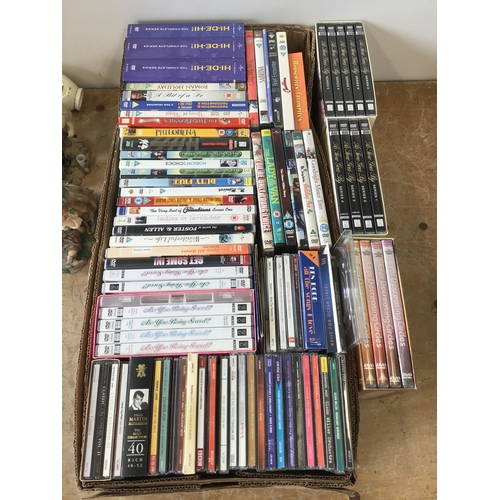 492 - DVDs and CDs