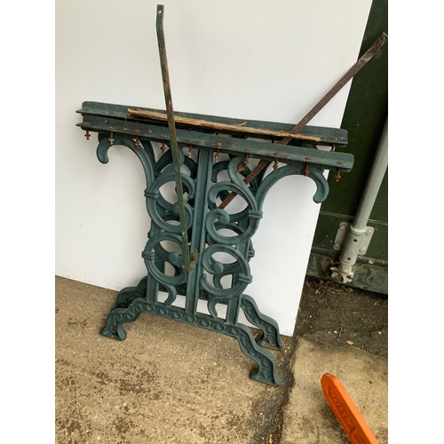 21 - Metal Garden Table Legs