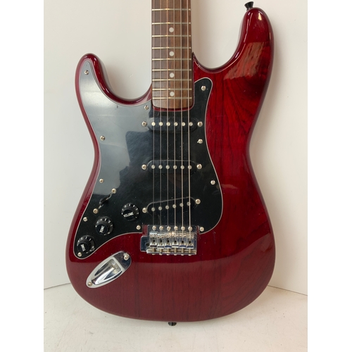 121 - Tanglewood Strat Style Left Handed Guitar