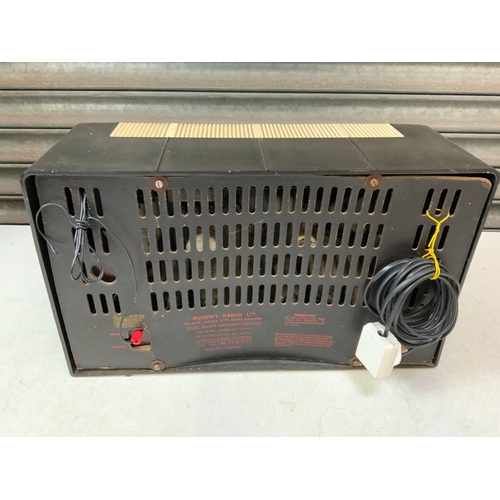 356 - Murphy U102 Bakelite Valve Radio