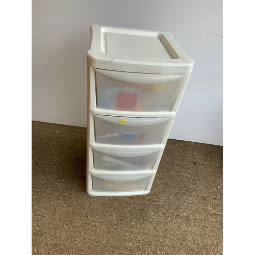 688 - Plastic Storage Drawers