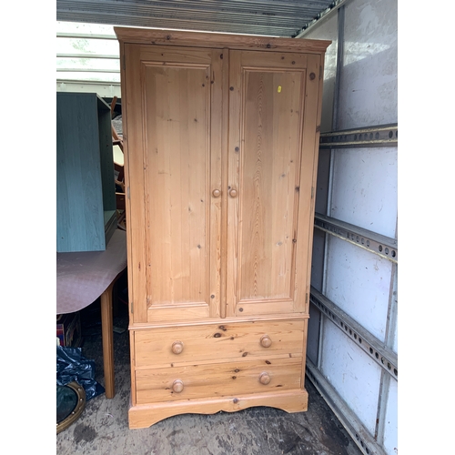 624 - Pine Wardrobe