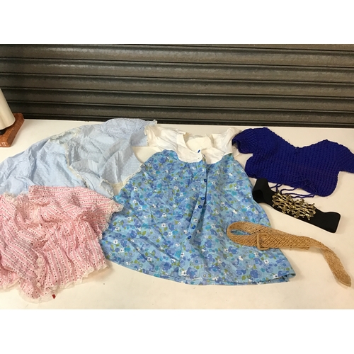 126A - Suitcase and Contents - Various Vintage Clothing