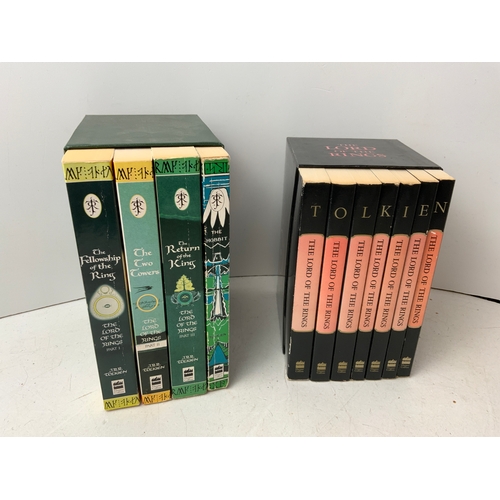 713 - Boxed Sets of Books - Lord of the Rings and The Hobbit