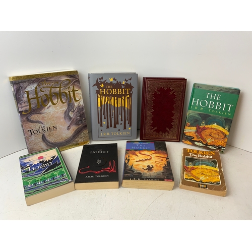 Various Editions of The Hobbit 1978-2012