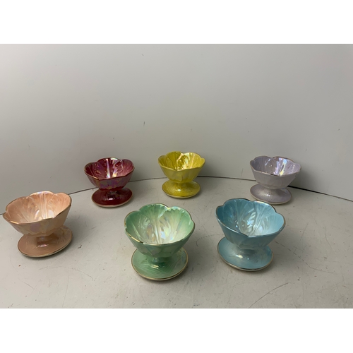 787 - 6x Beswick Fruit Salad Bowls