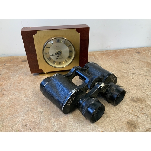 714 - Binoculars and Retro Clock