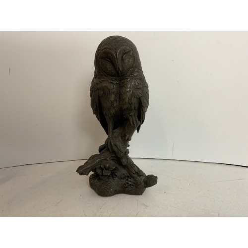 800 - Heredities Bronze Barn Owl