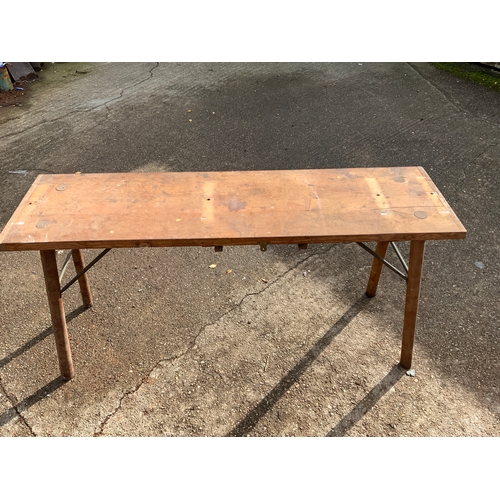 831 - Pine Work Table