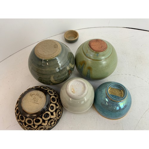 293 - Studio Pottery Jars and Bowls