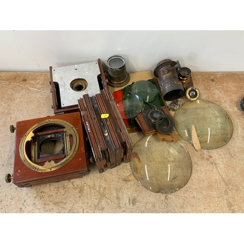 419 - Antique Camera Parts