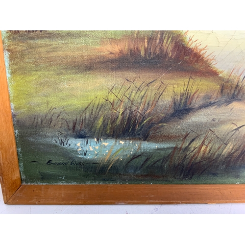 283A - Signed Edward Ward Oil Painting