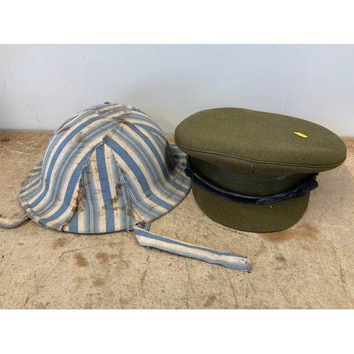 431 - Tin Helmet and Other