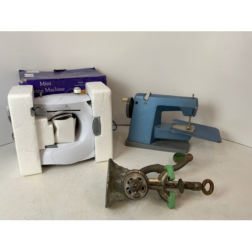 312 - Vulcan Child’s Sewing Machine etc