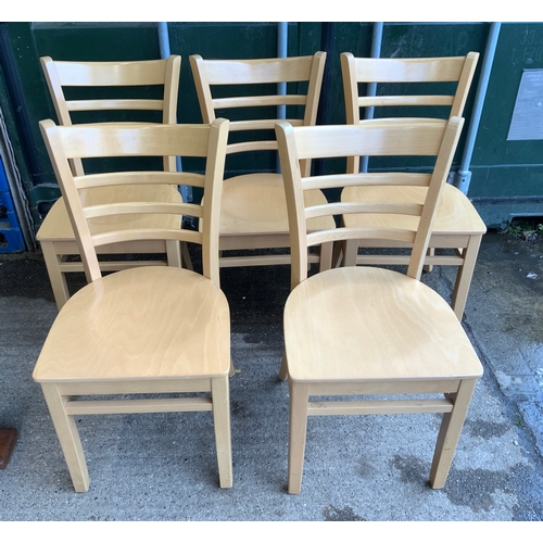 413 - 5x ‘Cafe’ Chairs