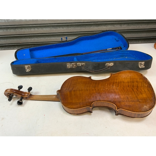 266A - Violin in Case with Bow