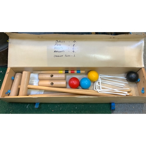 254 - Croquet Set