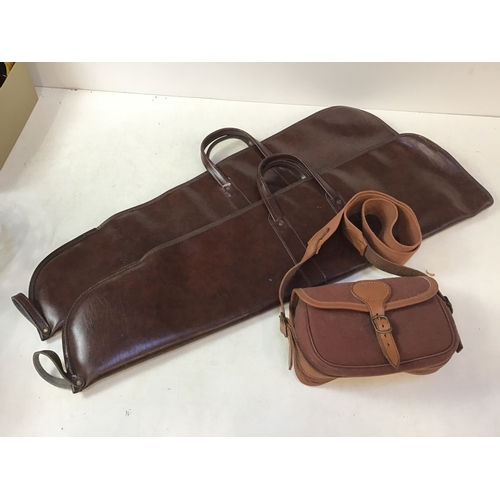 506 - Brady Halesowen Canvas Bag and 2x Gun Bags