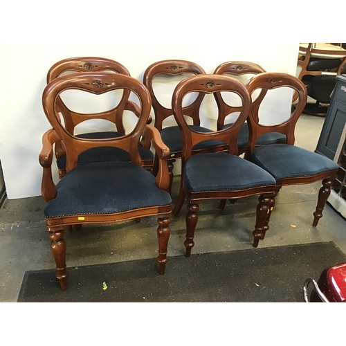 319 - 6x Chairs - Including 2x Carvers