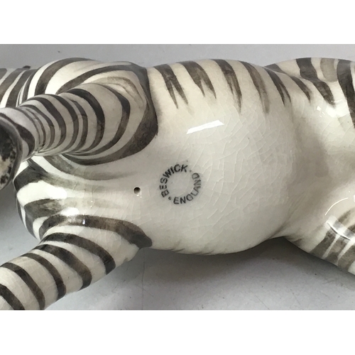 781 - Beswick Zebra