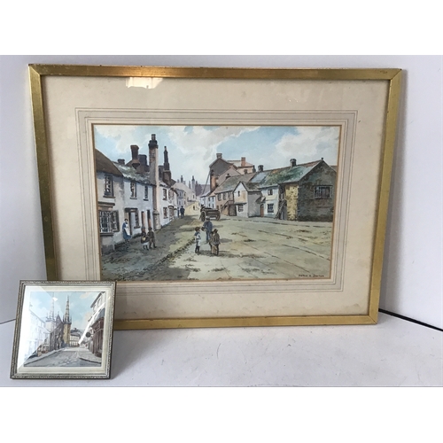 341 - Framed Pictures - Bideford - By Doris E Luxton