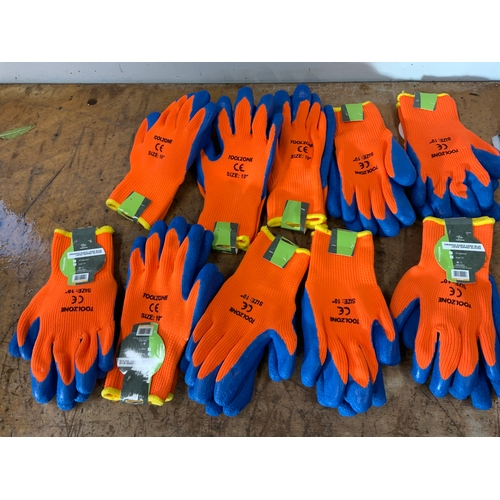 295 - 10x Pairs of Work Gloves