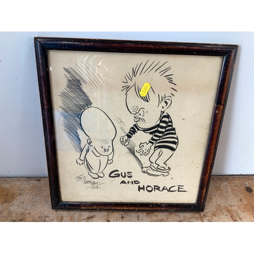 324 - Framed Cartoon