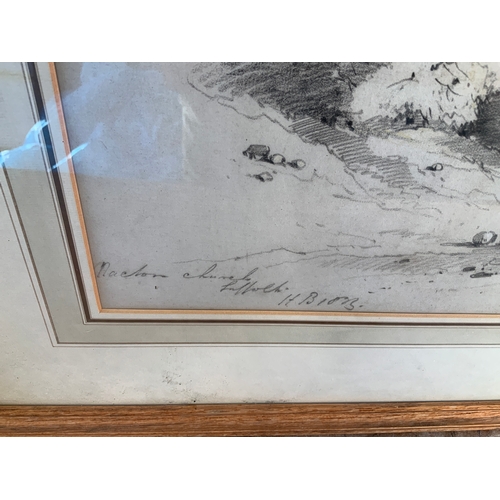 150 - Framed Pencil Drawing