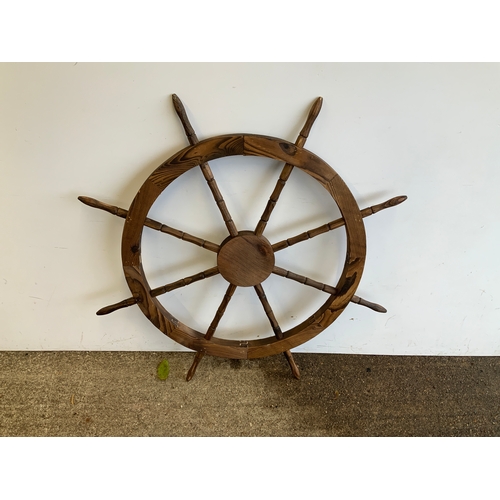 151 - Ships Wheel Wall Hanging