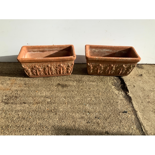 39 - Pair of Terracotta Planters