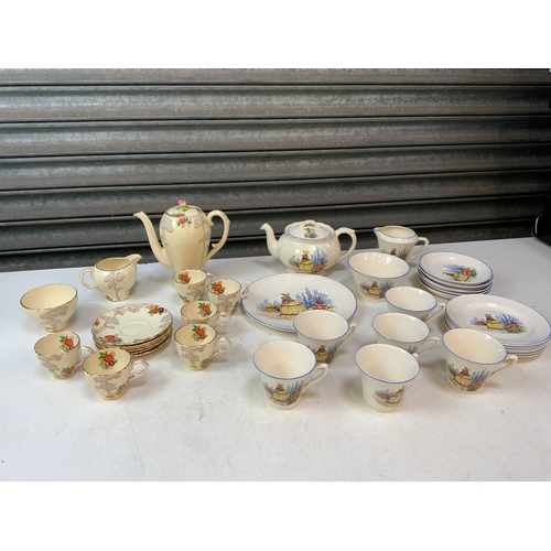 529 - Royal Cauldron Coffee Set and Vintage Tea Set