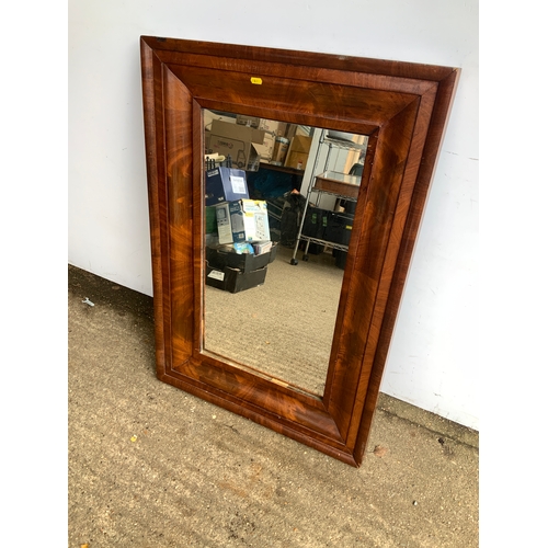 657 - Mahogany Framed Mirror