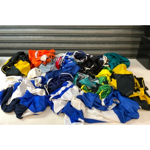 460 - Collection of 12x Bristol Rovers Shirts with 2x Liverpool Shirts