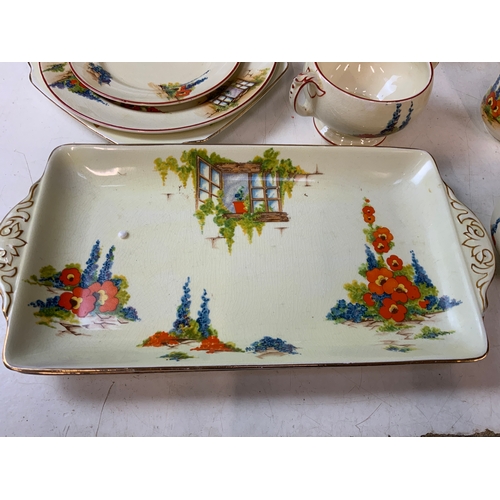 247A - Large Quantity of Cottage Window China