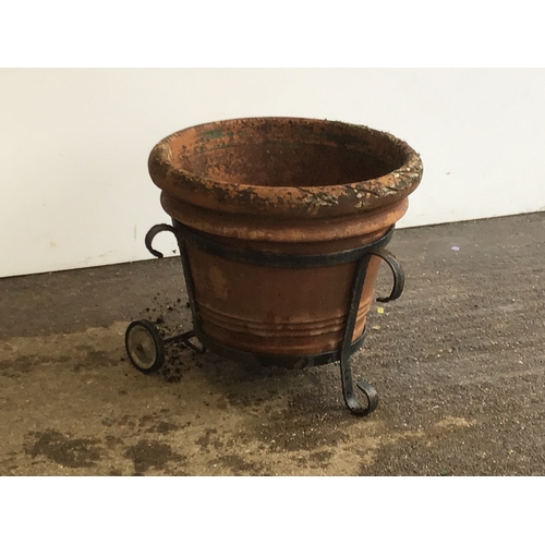 32 - Terracotta Planter on Stand