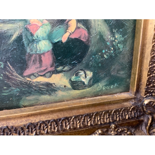 Gilt Framed Painting