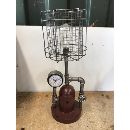 236 - Unusual Clock/Lamp