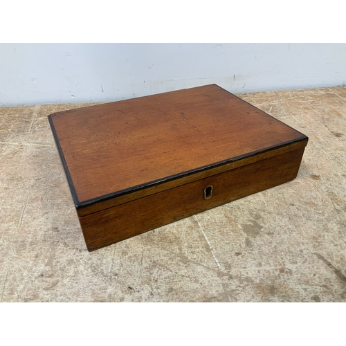 847 - Mahogany Artists Box