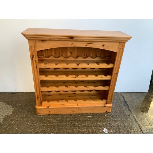 601 - Pine Wine Rack