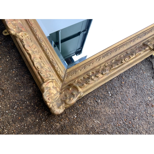 282 - Gilt Framed Bevel Edge Mirror