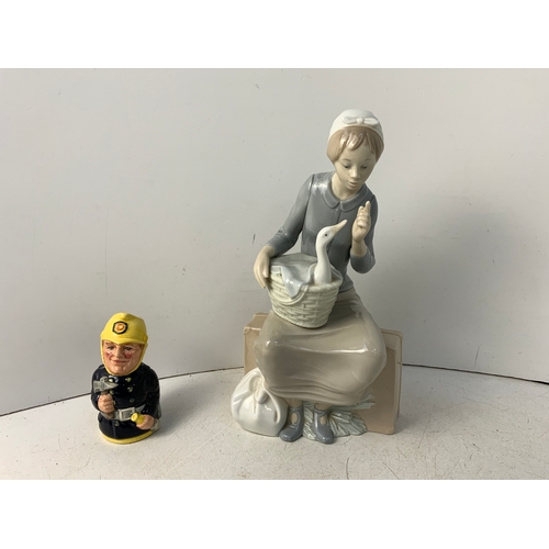 756 - Royal Doulton and Nao Figurines