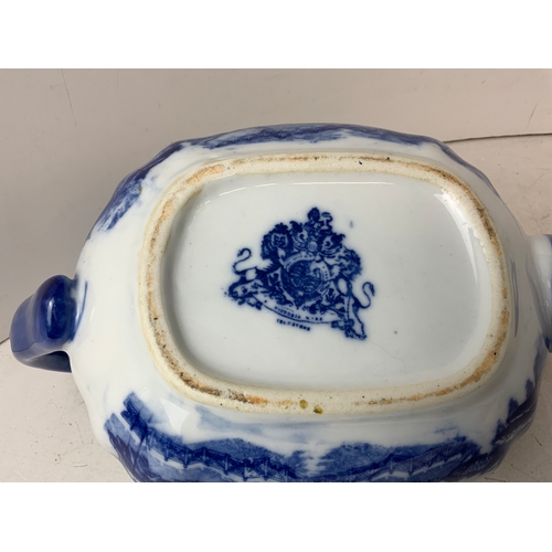 212 - Blue and White Nina Teapot