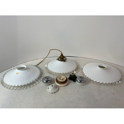 789 - Vintage Ceiling Lights and Switches