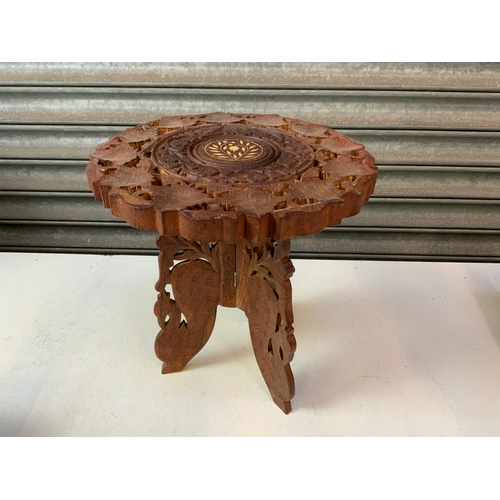 580 - Small Carved Table