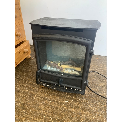 622 - Cast Iron Electric Fire