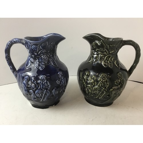 747 - 2x Jugs - Arthur Wood - H23cm